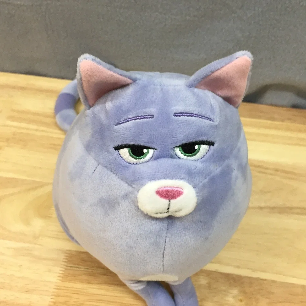 Ty Secret Life of Pets Chloe the Cat Plush Purple Tabby Stuffed Animal Movie Toy